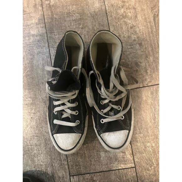 Converse Chuck Taylor All Star Platform High Top Black Gender Kids Size 5 - Picture 11 of 12